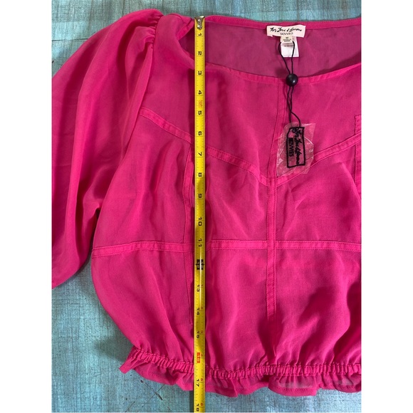 For Love and Lemons Lara Pink Sheer Skivvies Set (M) - Picture 10 of 12